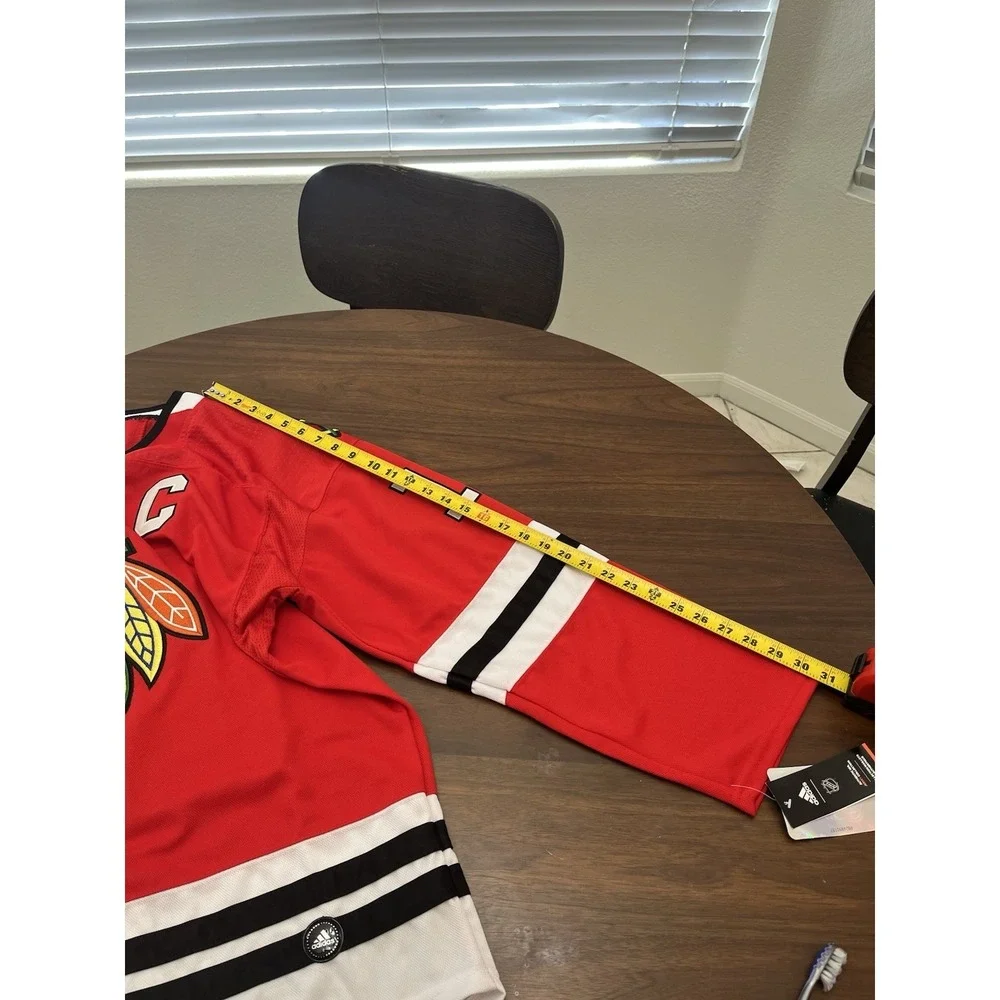 Chicago Blackhawks Jonathan Toews Hockey Jersey Strap Size 54 XL NWT Adidas NHL